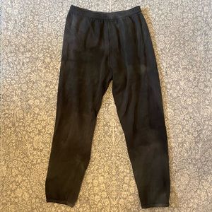 Black Tie Dye Style Sweatpants